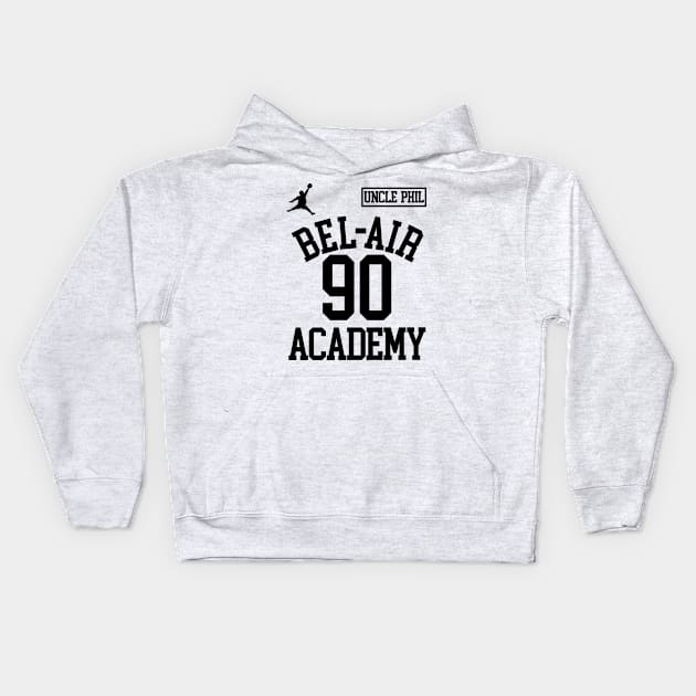 Uncle Phil Bel Air Academy Jersey Kids Hoodie by darklordpug